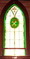 stained glass window